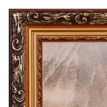 Гобеленовая картина "Снежные барсы" 55х85 см