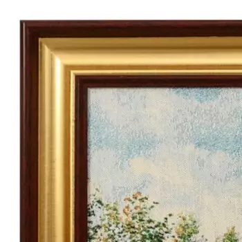 Гобеленовая картина "Тропинка к берёзке" 80х40 (86*47)см