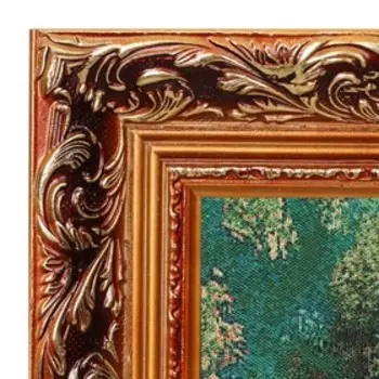 Гобеленовая картина "Водопады многоуровневые" 58х108 см