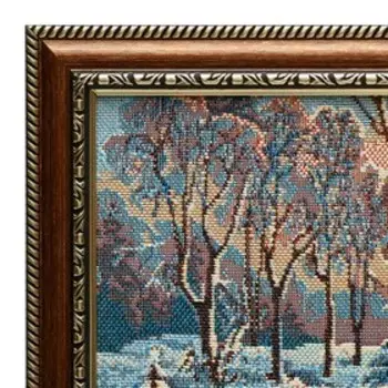 Гобеленовая картина "Зимний пейзаж" 45х55 см