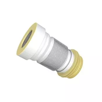 Гофра для унитаза BONOMINI 8250EX55B0WZ, d=80-110 мм, L= 220-570 мм