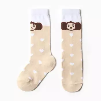 Гольфы детские KAFTAN Чебурашка, р-р 16-18 см, бежевые