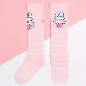 Гольфы детские KAFTAN «Зайчик», 18-20 см, цвет розовый