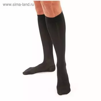 Гольфы компрессионные Технология здоровья, 1 класс, 20-30 mmHg, чёрный, размер L