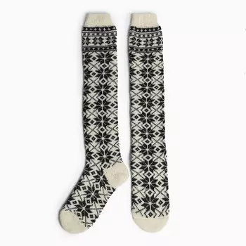 Гольфы женские шерстяные «Снежинка», размер 23