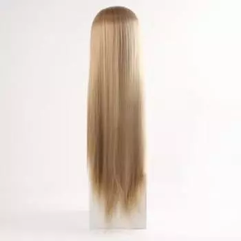 Голова учебная, искусственный волос, 75-80 см, без штатива, цвет блонд