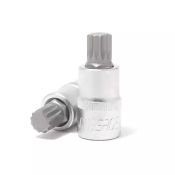 Головка-бита Forsage F-34805509, SPLINE, 12-лучевая, M9, 1/2", 55 мм