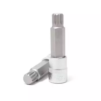 Головка-бита Forsage F-34810018, SPLINE, 12-лучевая, M18, 1/2", 100 мм
