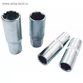 Головка свечная "Сервис ключ" 77801, 21мм, 6 граней, 1/2