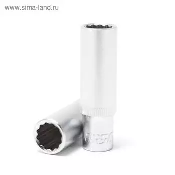 Головка торцевая Forsage F-5295008, глубокая, 1/4", 12-гранная, 8 мм