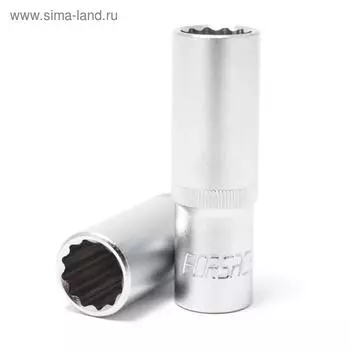 Головка торцевая Forsage F-5497717, глубокая, 1/2", 12-гранная, 17 мм