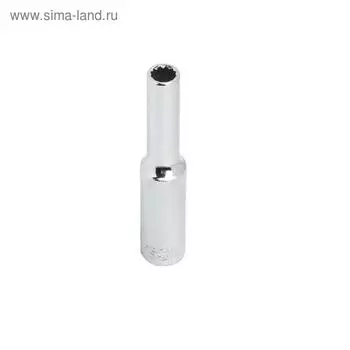 Головка торцевая ROSSVIK ЕК000010859, 12-гранная , глубокая, 1/2", 19 мм