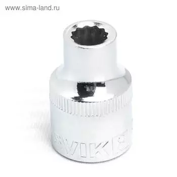 Головка торцевая ROSSVIK ЕК000010875, 12-гранная, 1/2", 14 мм