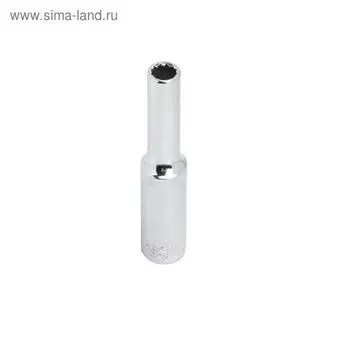 Головка торцевая ROSSVIK ЕК000010888, 12-гранная , глубокая, 1/2", 17 мм