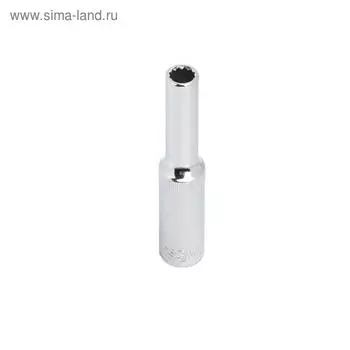 Головка торцевая ROSSVIK ЕК000010894, 12-гранная , глубокая, 1/2", 14 мм