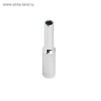 Головка торцевая ROSSVIK ЕК000010974, 12-гранная , глубокая, 1/2", 22 мм