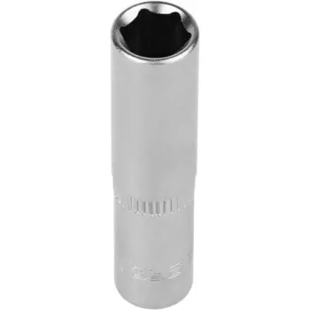 Головка торцевая ЗУБР 27717-08, удлиненная, CrV, FLANK, хроматированная, 1/4", 8 мм 95228