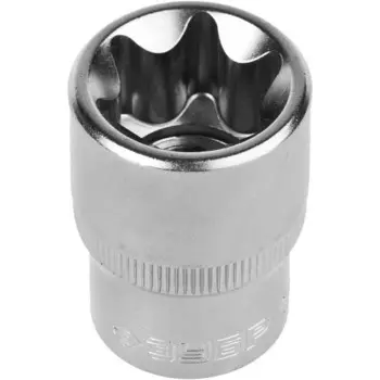 Головка торцевая ЗУБР 27719-22, CrV, E-TORX, хроматированная, 1/2", E22