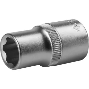 Головка торцевая ЗУБР 27725-13_z02, CrV, SUPER LOCK, хроматированная, 1/2", 13 мм