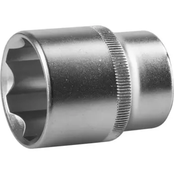 Головка торцевая ЗУБР 27725-27_z02, CrV, SUPER LOCK, хроматированная, 1/2", 27 мм