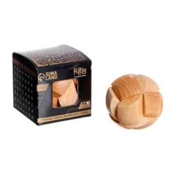 Головоломка деревянная, мини