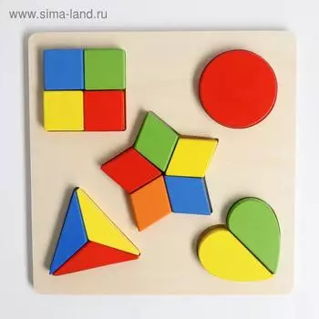 Головоломка деревянная «Премиум» 22,5х22,5х2 см