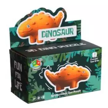 Головоломка «Динозавр», цвет оранжевый