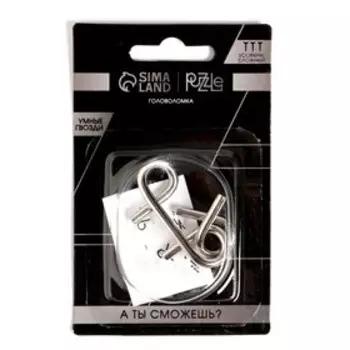 Головоломка Игры разума «Умные гвозди» №7,на блистере