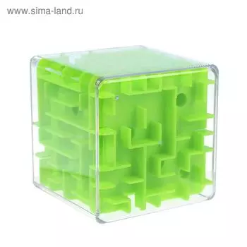 Головоломка «Лабиринт», цвет зелёный