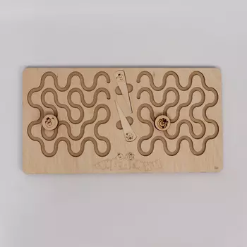 Головоломка Межполушарная доска «Паук и хештег»