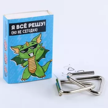 Головоломка "Мозгический взлёт" металл, микс , в шоубоксе