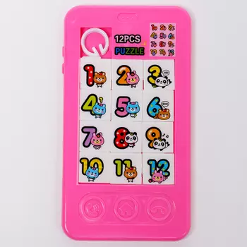 Головоломка-пятнашки «Циферки», виды МИКС