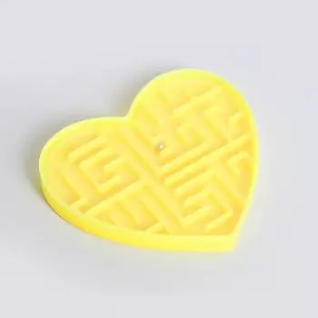 Головоломка лабиринт «Сердце», цвета МИКС