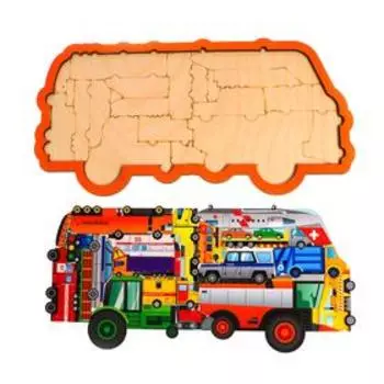 Рамка - вкладыш «Спецтранспорт», 21 деталь