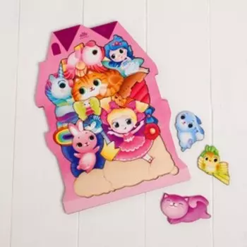 Рамка - вкладыш «Волшебный мир фей», 17 деталей