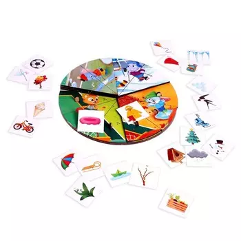 Головоломка «Времена года» + календарь