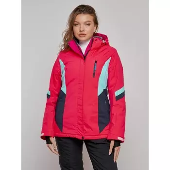 Горнолыжная куртка женская зимняя, размер 46, цвет розовый