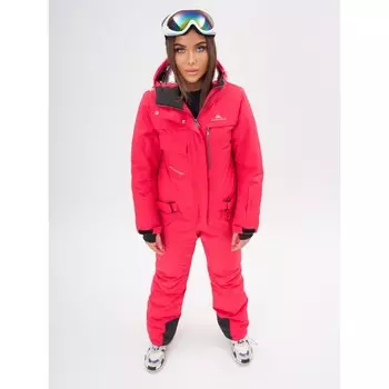 Горнолыжный комбинезон женский розового цвета, размер 46