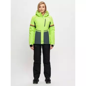 Горнолыжный костюм женский салатового цвета, размер 46