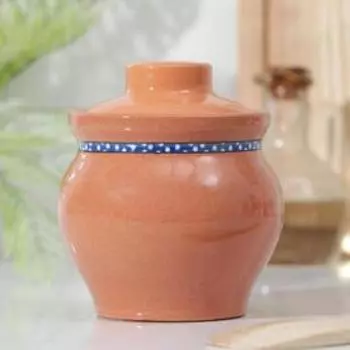 Горшочек традиционный 400 мл "Гуси"