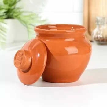 Горшочек традиционный «Глинка», 600 мл