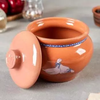 Горшочек традиционный «Гуси», 800 мл