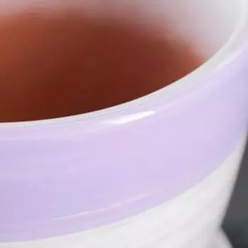 Горшок цветочный Акварель фиолет 1 л