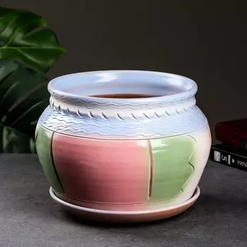 Горшок цветочный "Глория 2" 3,5л