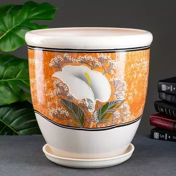 Горшок цветочный "Ирис 1" Цветы 15л