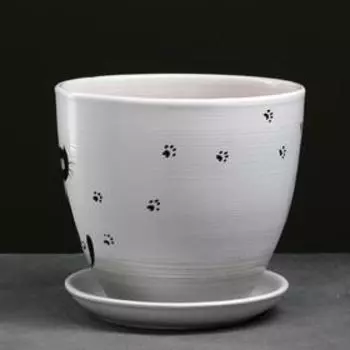 Горшок цветочный Кот 5 л