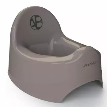 Горшок детский AmaroBaby Elect, цвет серый