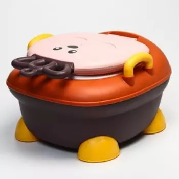 Горшок детский «Корона», цвет коричневый