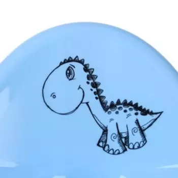 Горшок детский музыкальный «Динозаврик Дино», цвет голубой