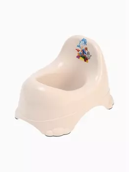 Горшок детский пластиковый, бежевый